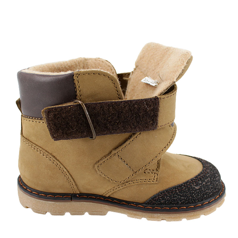 Ботинки байка, артикул 1848, цвет горчичный купить в интернет-магазине Shoeslel с доставкой по России