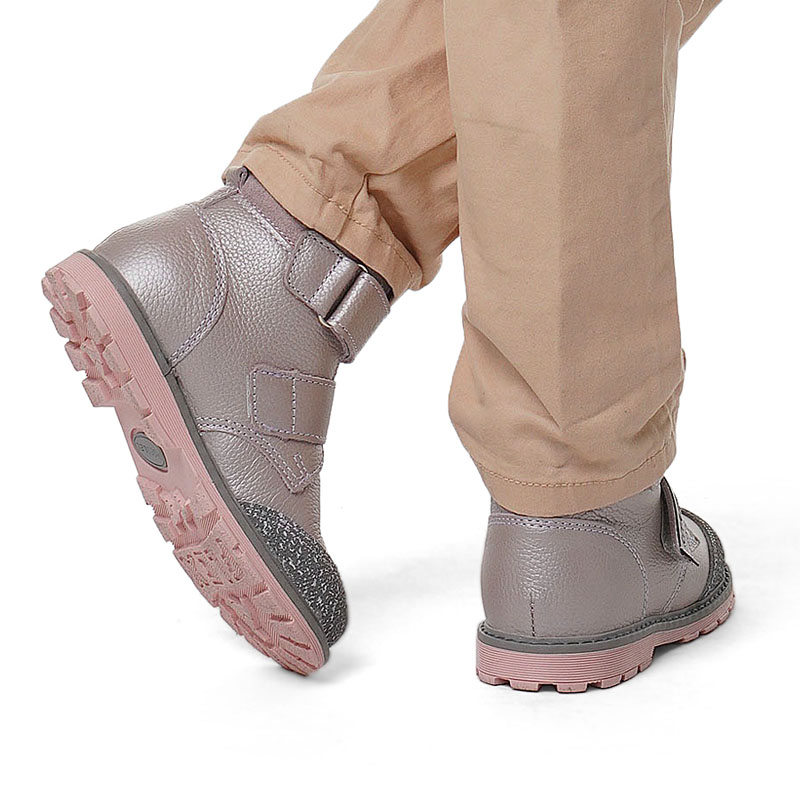 Ботинки байка, артикул 1848, цвет лавандовый купить в интернет-магазине Shoeslel с доставкой по России