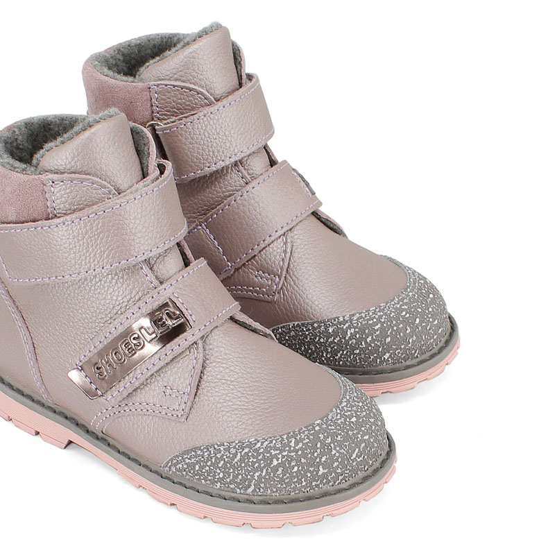 Ботинки байка, артикул 1848, цвет лавандовый купить в интернет-магазине Shoeslel с доставкой по России