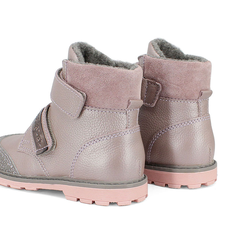 Ботинки байка, артикул 1848, цвет лавандовый купить в интернет-магазине Shoeslel с доставкой по России