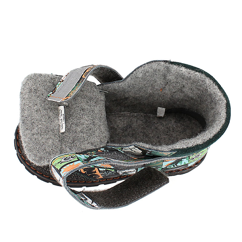 Ботинки байка, артикул 1848, цвет граффити купить в интернет-магазине Shoeslel с доставкой по России