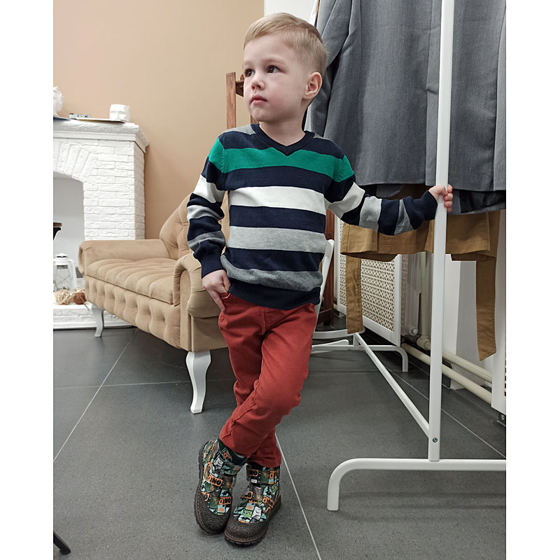 Ботинки байка, артикул 1848, цвет граффити купить в интернет-магазине Shoeslel с доставкой по России