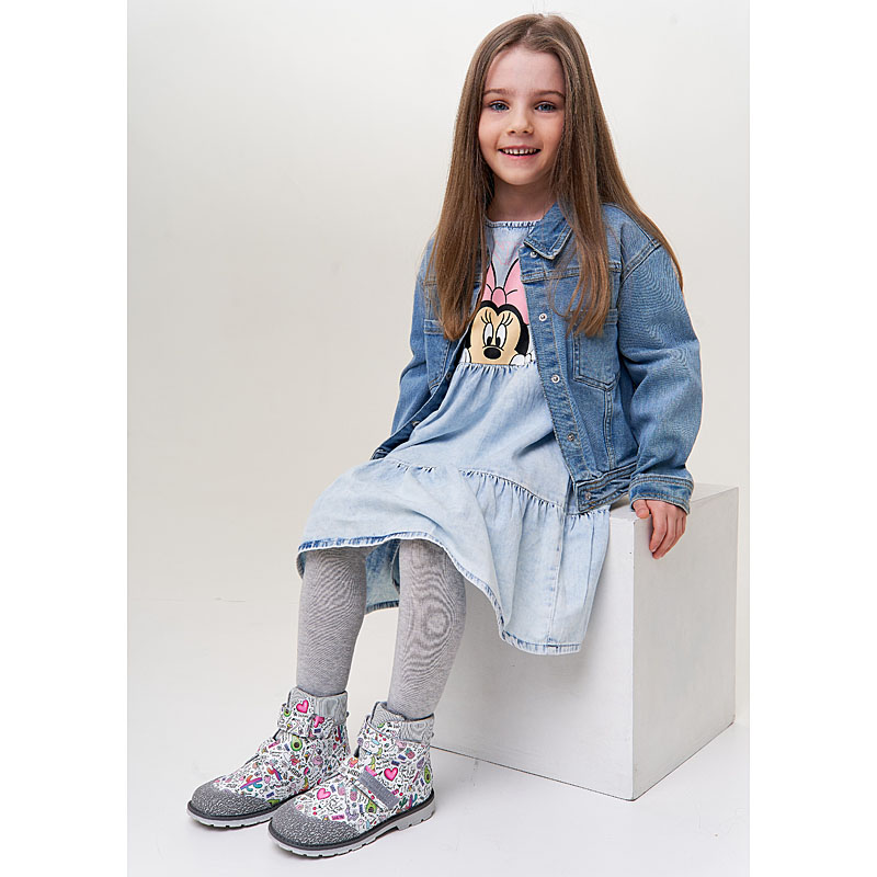 Ботинки байка, артикул 1848, цвет радужный купить в интернет-магазине Shoeslel с доставкой по России