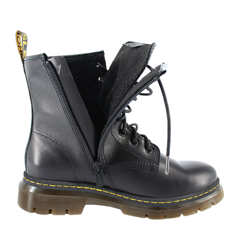 Ботинки байка, артикул 1860, цвет черный купить в интернет-магазине Shoeslel с доставкой по России