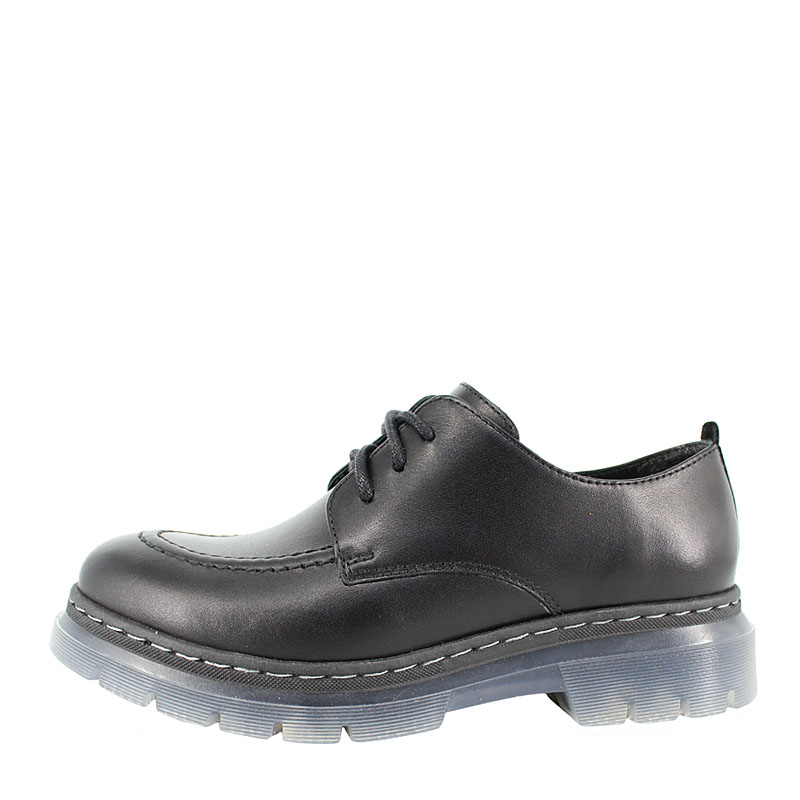 Полуботинки, артикул 1863, цвет черный купить в интернет-магазине Shoeslel с доставкой по России