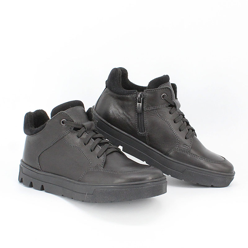 Ботинки байка, артикул 1865, цвет черный купить в интернет-магазине Shoeslel с доставкой по России