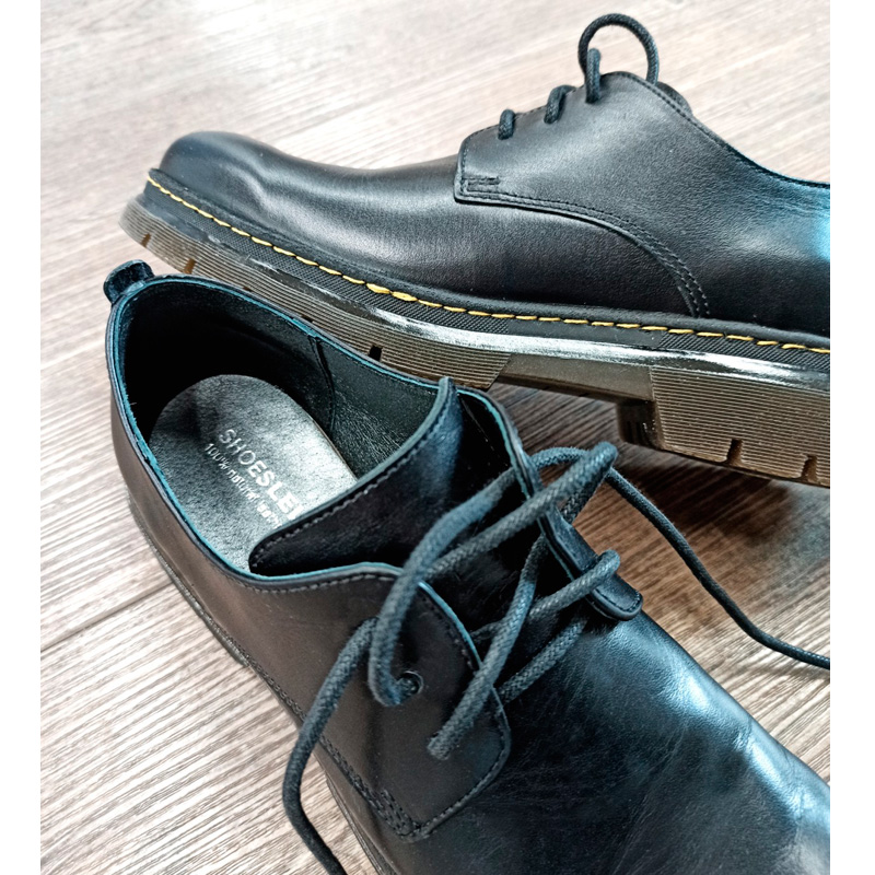 Полуботинки, артикул 1871, цвет черный купить в интернет-магазине Shoeslel с доставкой по России