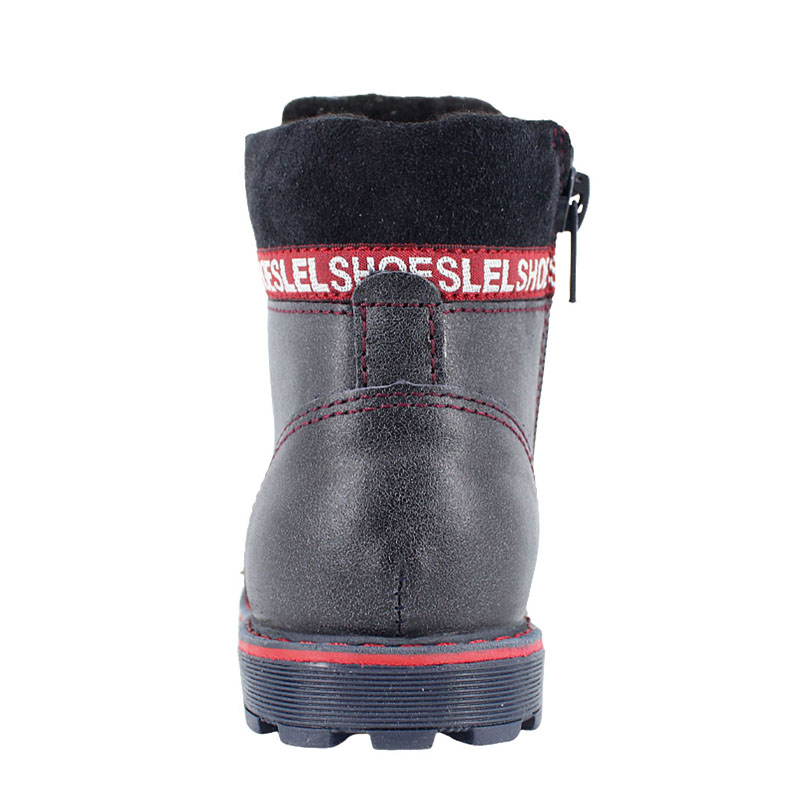 Ботинки малодетские байка, артикул 1874, цвет синий купить в интернет-магазине Shoeslel с доставкой по России