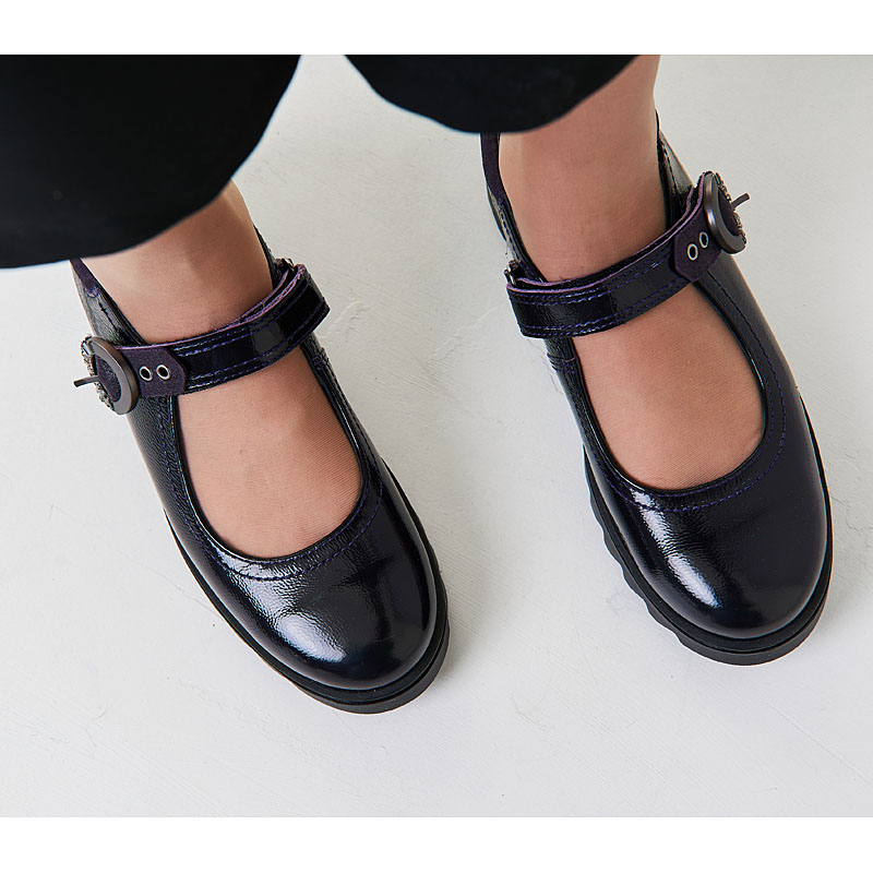 Туфли, артикул 1882, цвет чернильный купить в интернет-магазине Shoeslel с доставкой по России