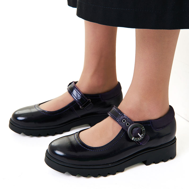 Туфли, артикул 1882, цвет чернильный купить в интернет-магазине Shoeslel с доставкой по России