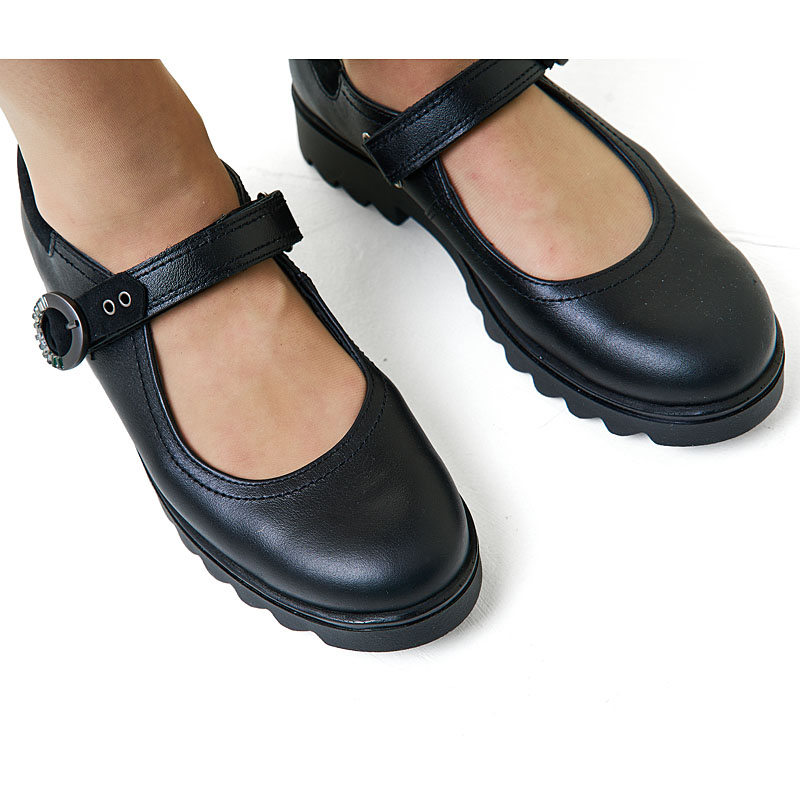 Туфли, артикул 1882, цвет черный купить в интернет-магазине Shoeslel с доставкой по России