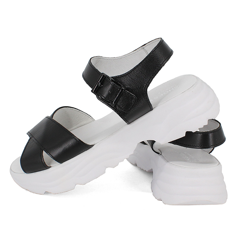 Туфли летние, артикул 1889, цвет черный купить в интернет-магазине Shoeslel с доставкой по России