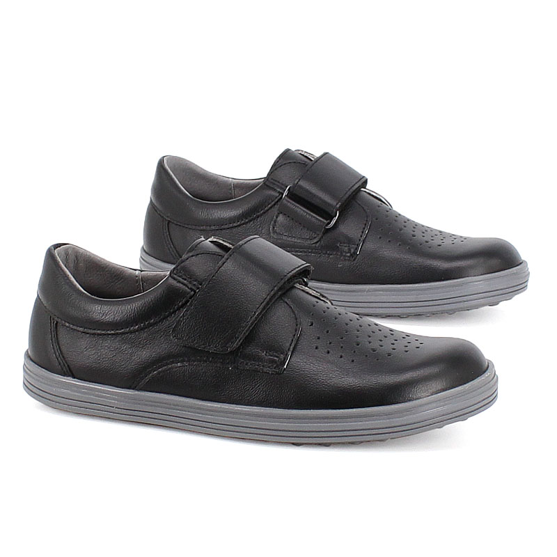 Полуботинки, артикул 1896, цвет черный купить в интернет-магазине Shoeslel с доставкой по России