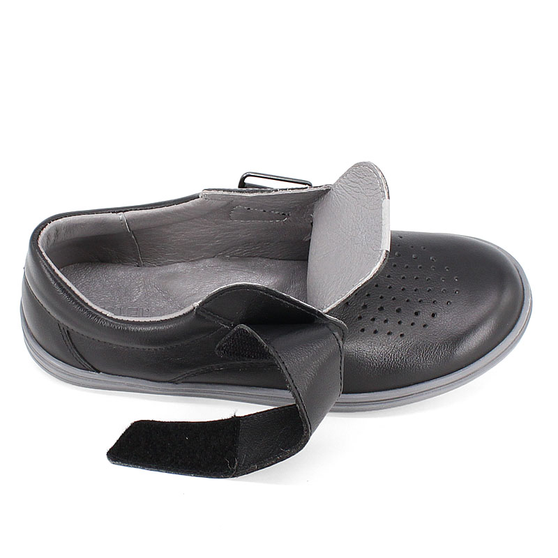 Полуботинки, артикул 1896, цвет черный купить в интернет-магазине Shoeslel с доставкой по России