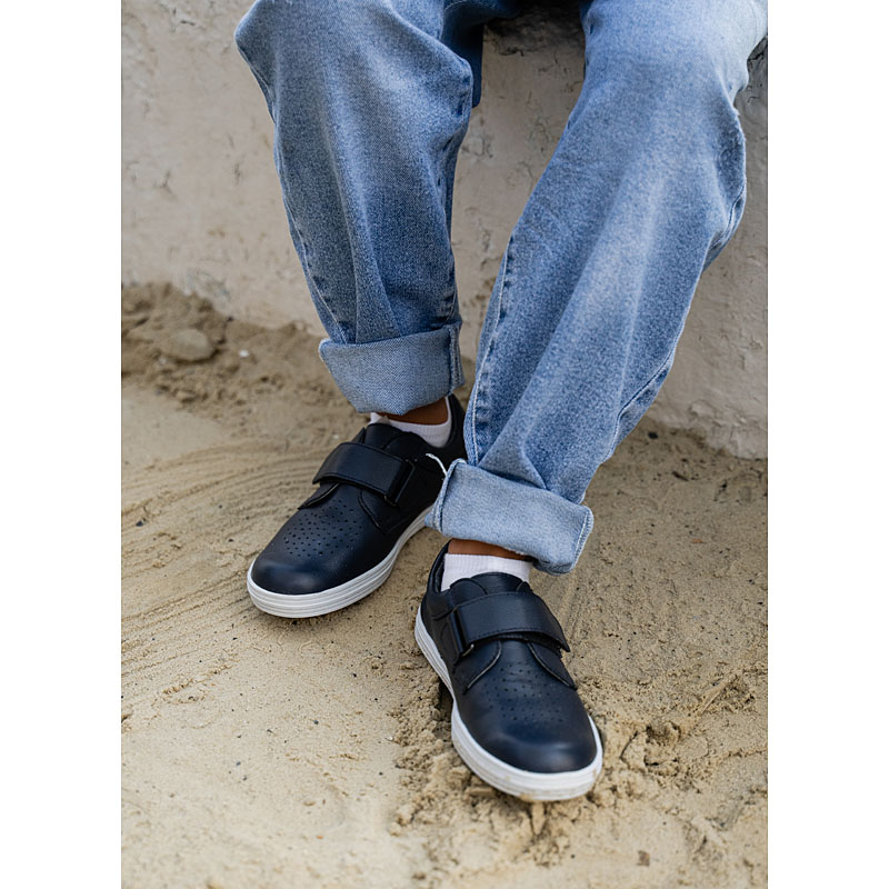 Полуботинки, артикул 1896, цвет т.синий купить в интернет-магазине Shoeslel с доставкой по России