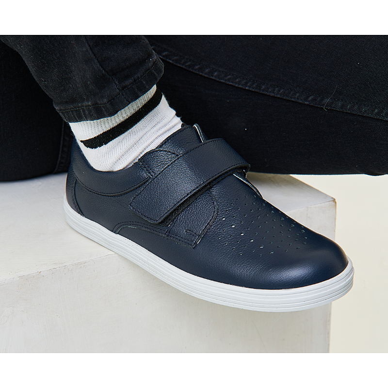 Полуботинки, артикул 1896, цвет т.синий купить в интернет-магазине Shoeslel с доставкой по России