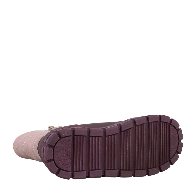 Сапожки нат.мех, артикул 1898, цвет лавандовый купить в интернет-магазине Shoeslel с доставкой по России