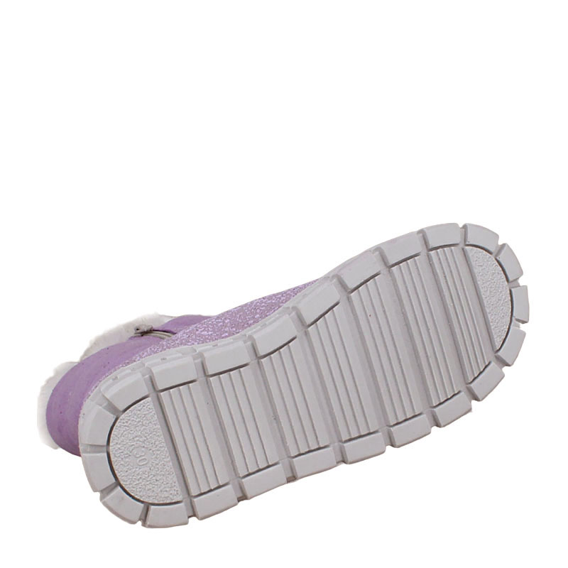 Сапожки нат.мех, артикул 1898, цвет сиреневый купить в интернет-магазине Shoeslel с доставкой по России