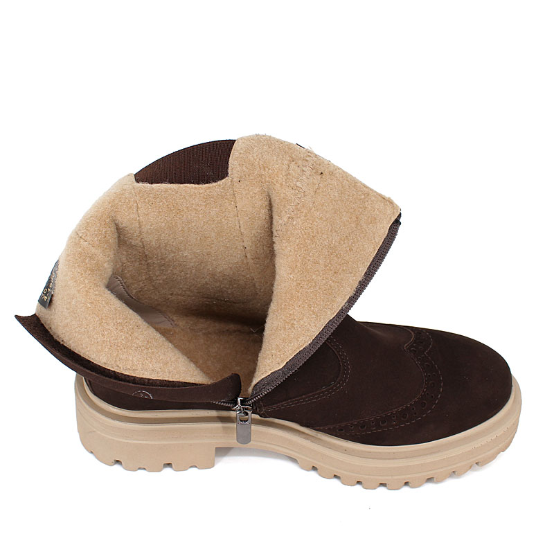 Ботинки байка, артикул 1900, цвет коричневый купить в интернет-магазине Shoeslel с доставкой по России