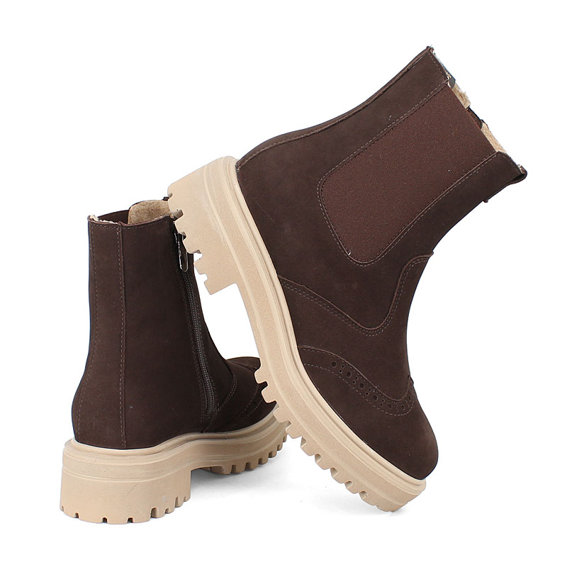 Ботинки байка, артикул 1900, цвет коричневый купить в интернет-магазине Shoeslel с доставкой по России