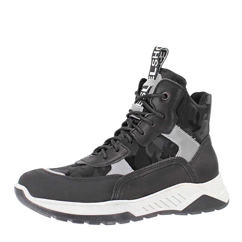 Ботинки байка, артикул 1902, цвет черный купить в интернет-магазине Shoeslel с доставкой по России