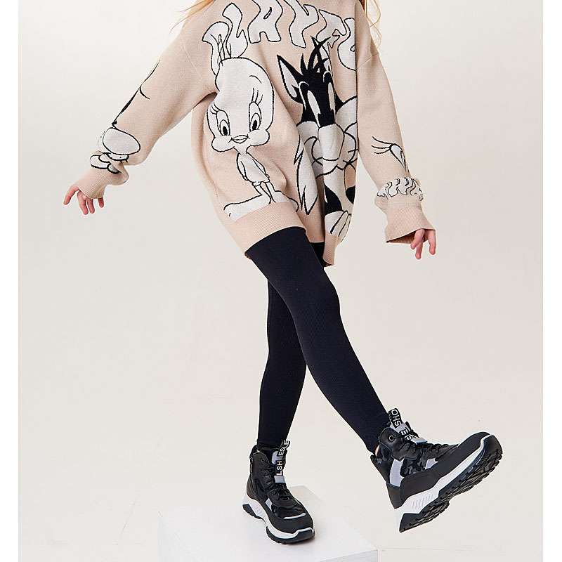 Ботинки байка, артикул 1902, цвет черный купить в интернет-магазине Shoeslel с доставкой по России