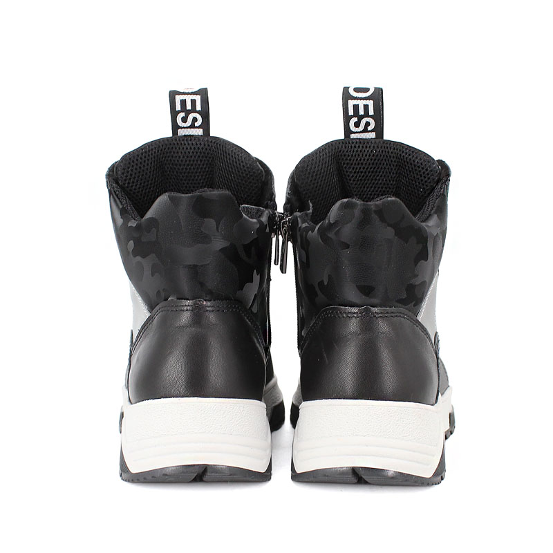 Ботинки байка, артикул 1902, цвет черный купить в интернет-магазине Shoeslel с доставкой по России