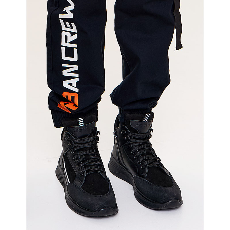 Ботинки, артикул 1914, цвет черный купить в интернет-магазине Shoeslel с доставкой по России