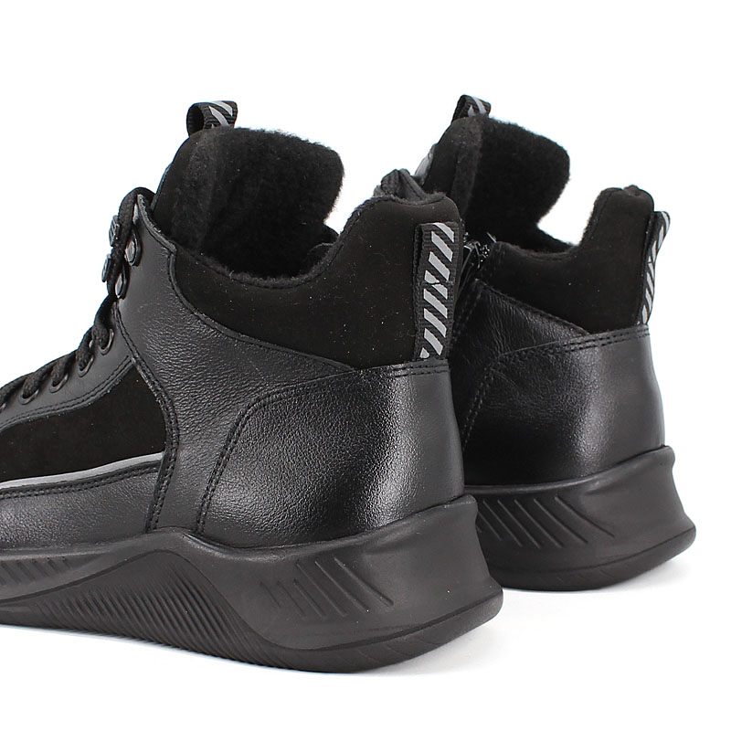 Ботинки, артикул 1914, цвет черный купить в интернет-магазине Shoeslel с доставкой по России