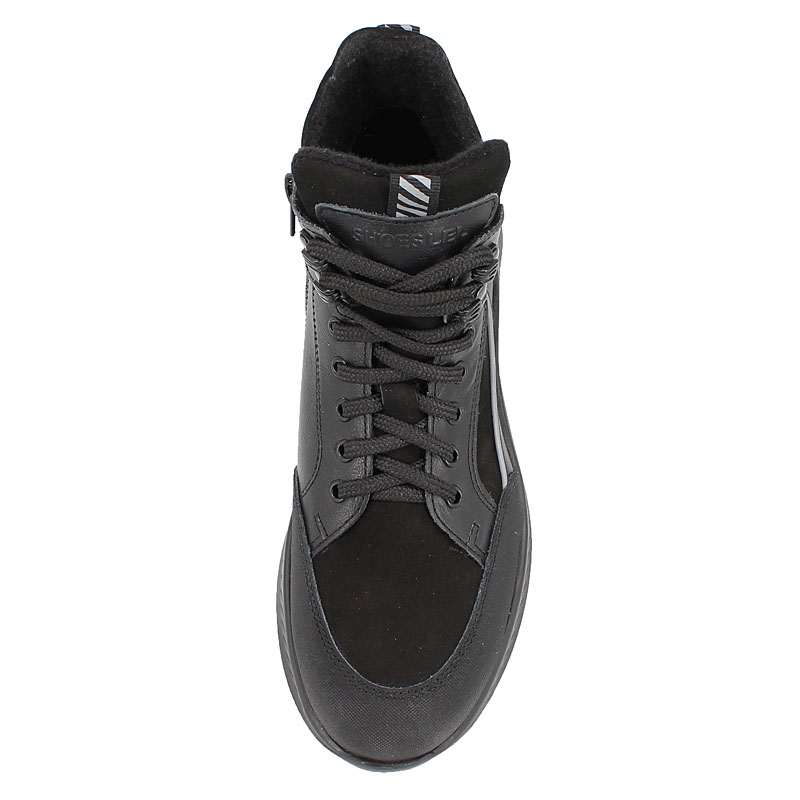 Ботинки, артикул 1914, цвет черный купить в интернет-магазине Shoeslel с доставкой по России