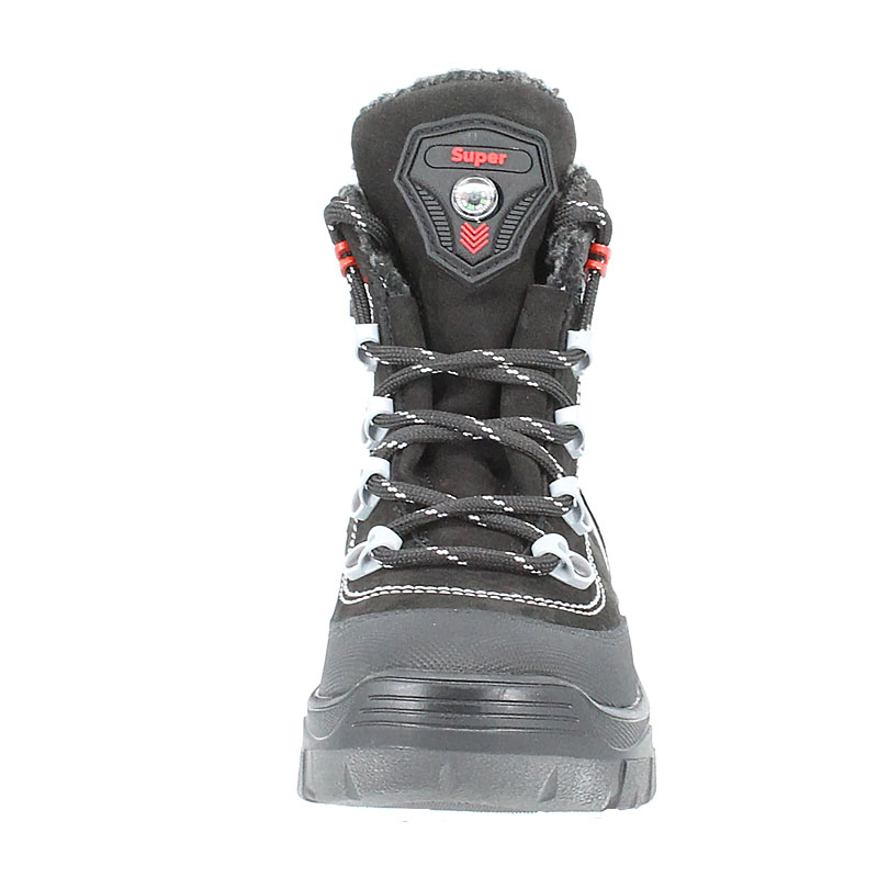 Ботинки нат.мех, артикул 1917, цвет черный купить в интернет-магазине Shoeslel с доставкой по России