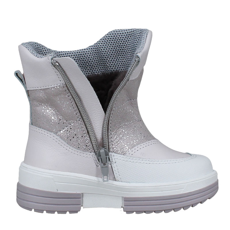 Сапожки малодетские нат.мех, артикул 1919, цвет бледно-розовый купить в интернет-магазине Shoeslel с доставкой по России