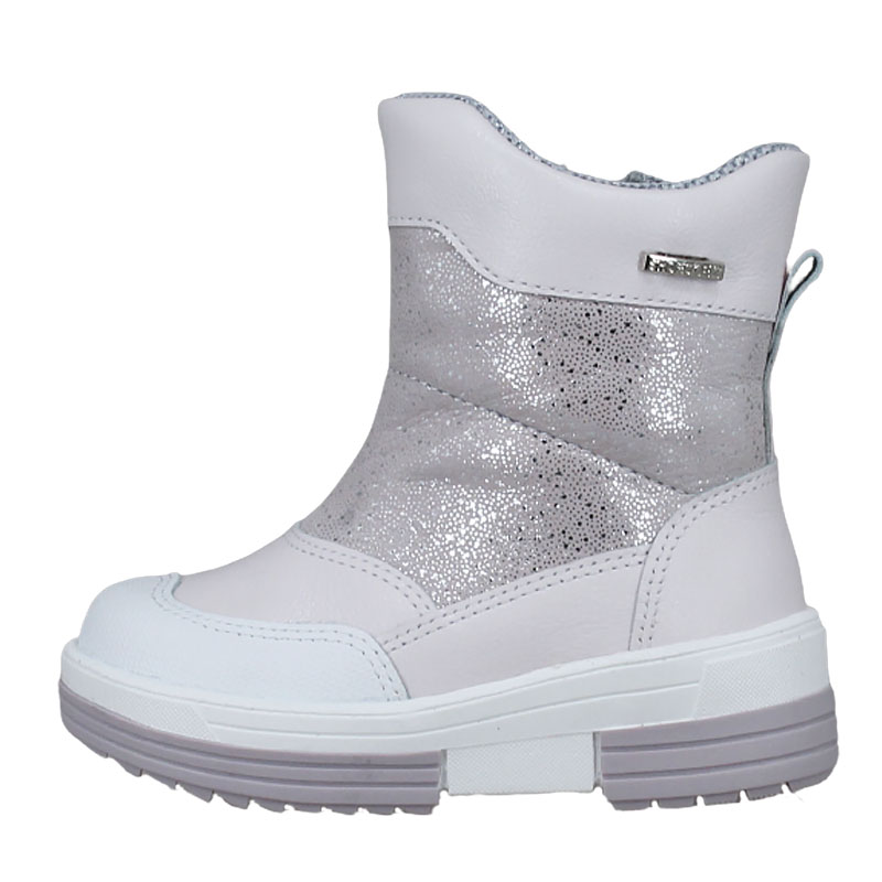 Сапожки малодетские нат.мех, артикул 1919, цвет бледно-розовый купить в интернет-магазине Shoeslel с доставкой по России