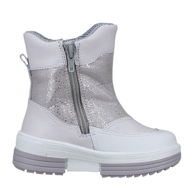 Сапожки малодетские нат.мех, артикул 1919, цвет бледно-розовый купить в интернет-магазине Shoeslel с доставкой по России