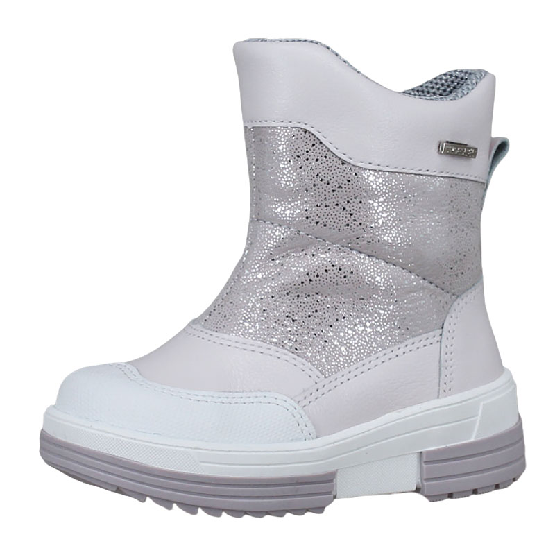 Сапожки малодетские нат.мех, артикул 1919, цвет бледно-розовый купить в интернет-магазине Shoeslel с доставкой по России