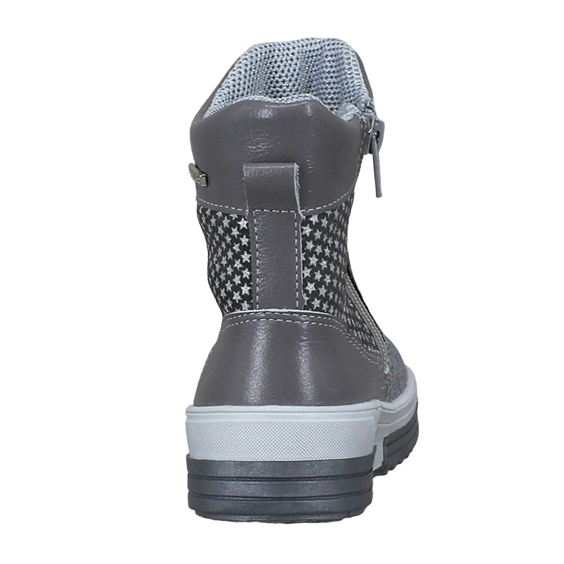 Сапожки малодетские нат.мех, артикул 1919, цвет серый купить в интернет-магазине Shoeslel с доставкой по России