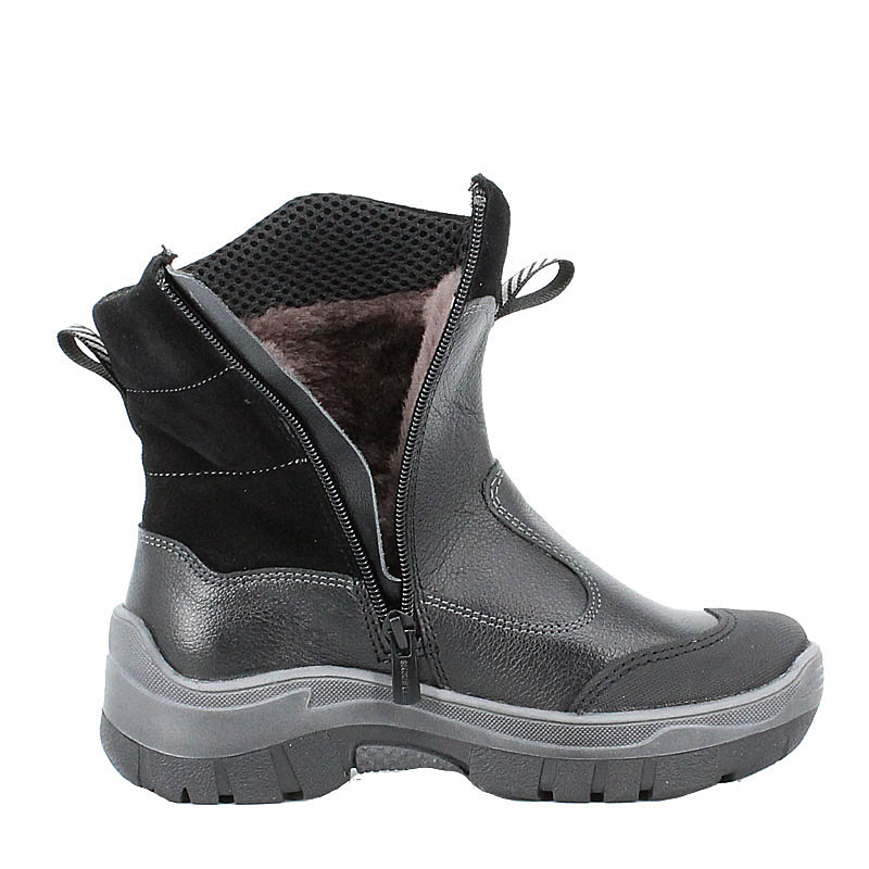 Сапожки нат.мех, артикул 1926, цвет черный купить в интернет-магазине Shoeslel с доставкой по России