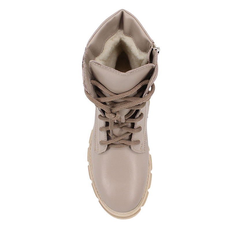 Ботинки, артикул 1927, цвет бежевый купить в интернет-магазине Shoeslel с доставкой по России