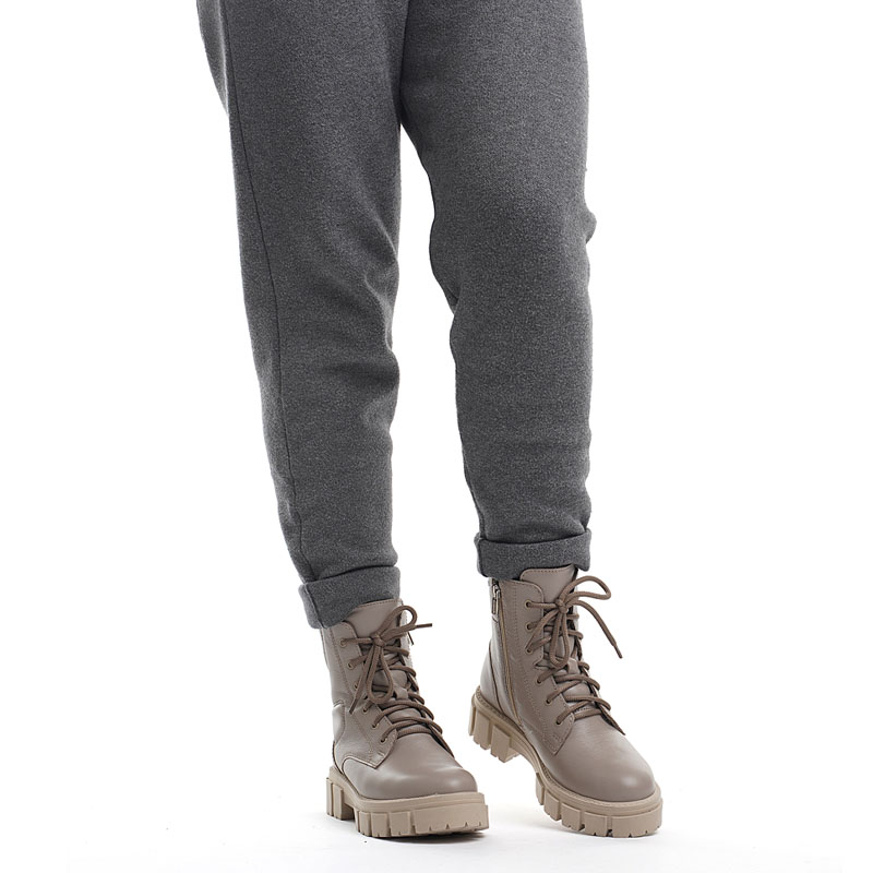 Ботинки, артикул 1927, цвет бежевый купить в интернет-магазине Shoeslel с доставкой по России