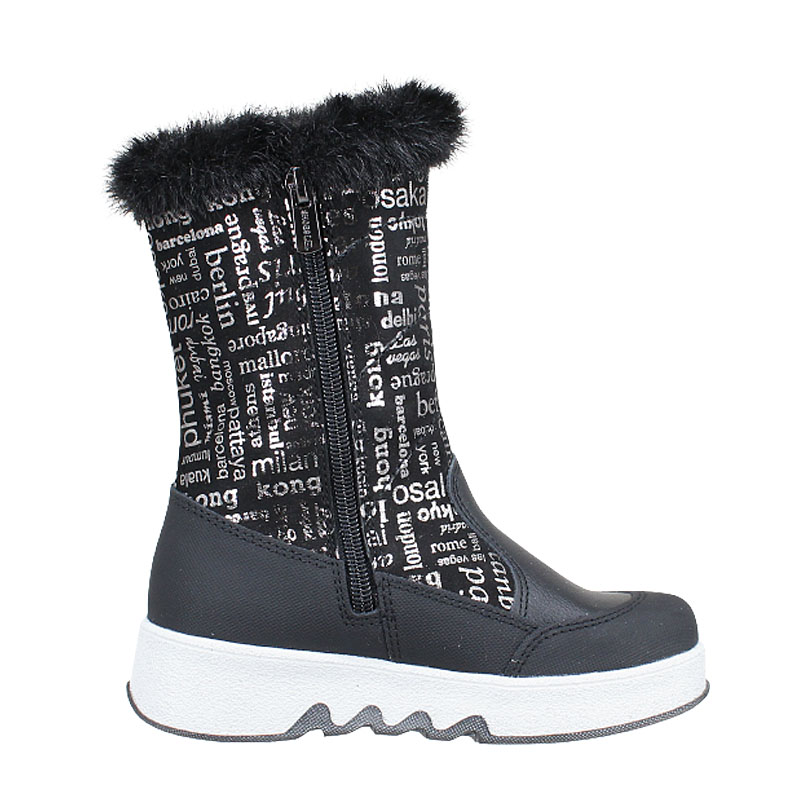 Сапожки нат.мех, артикул 1931, цвет черный купить в интернет-магазине Shoeslel с доставкой по России