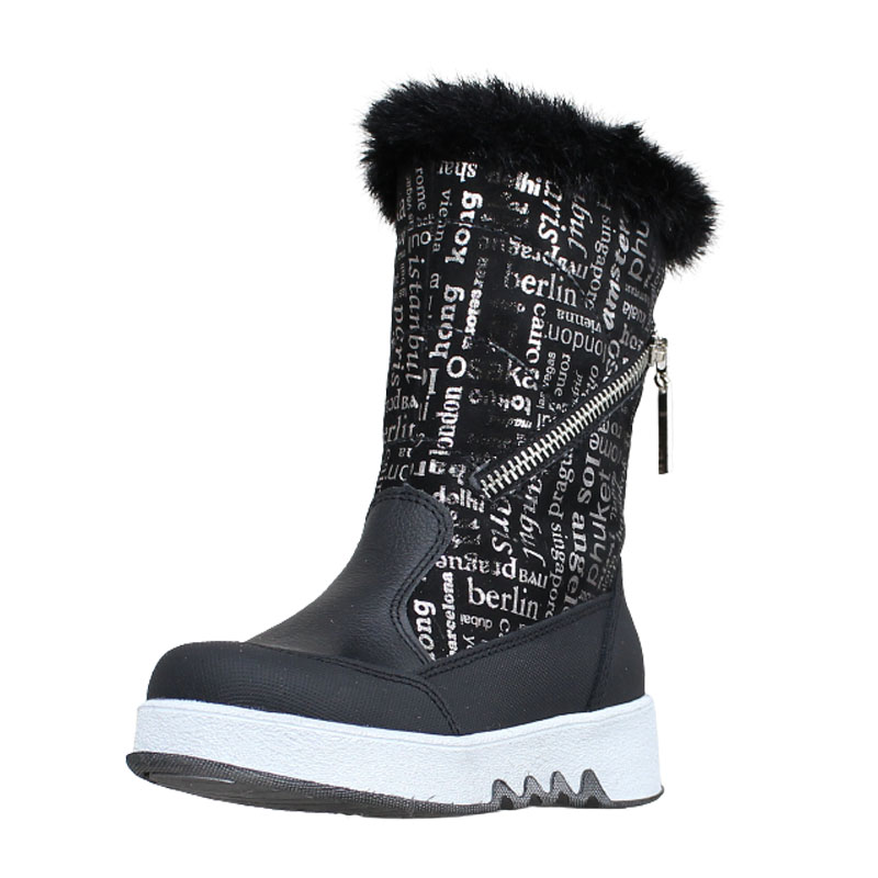 Сапожки нат.мех, артикул 1931, цвет черный купить в интернет-магазине Shoeslel с доставкой по России