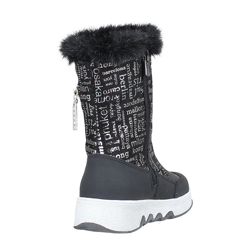 Сапожки нат.мех, артикул 1931, цвет черный купить в интернет-магазине Shoeslel с доставкой по России