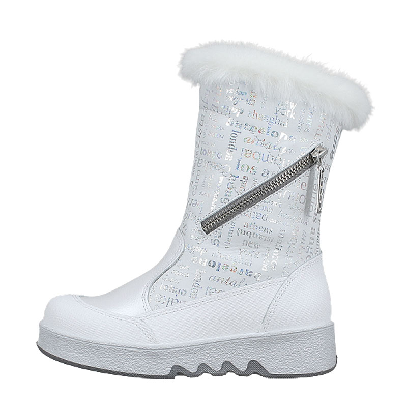 Сапожки нат.мех, артикул 1931, цвет белый купить в интернет-магазине Shoeslel с доставкой по России