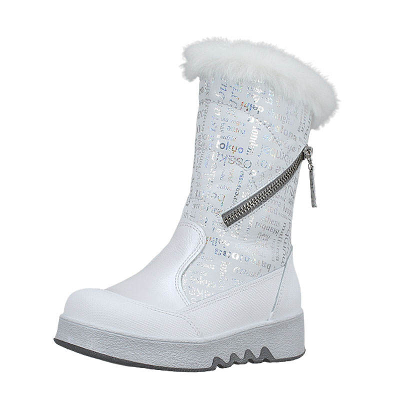 Сапожки нат.мех, артикул 1931, цвет белый купить в интернет-магазине Shoeslel с доставкой по России