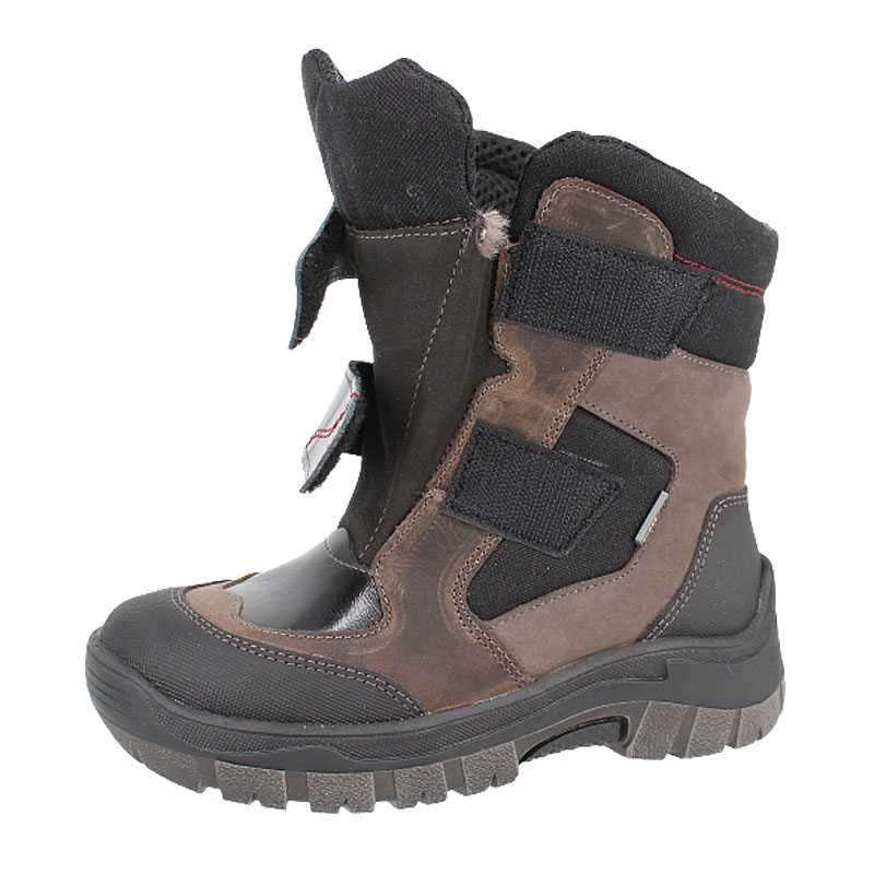 Ботинки нат.мех, артикул 1933, цвет черный купить в интернет-магазине Shoeslel с доставкой по России