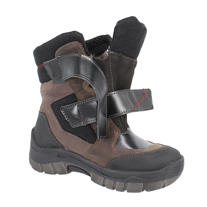 Ботинки нат.мех, артикул 1933, цвет черный купить в интернет-магазине Shoeslel с доставкой по России