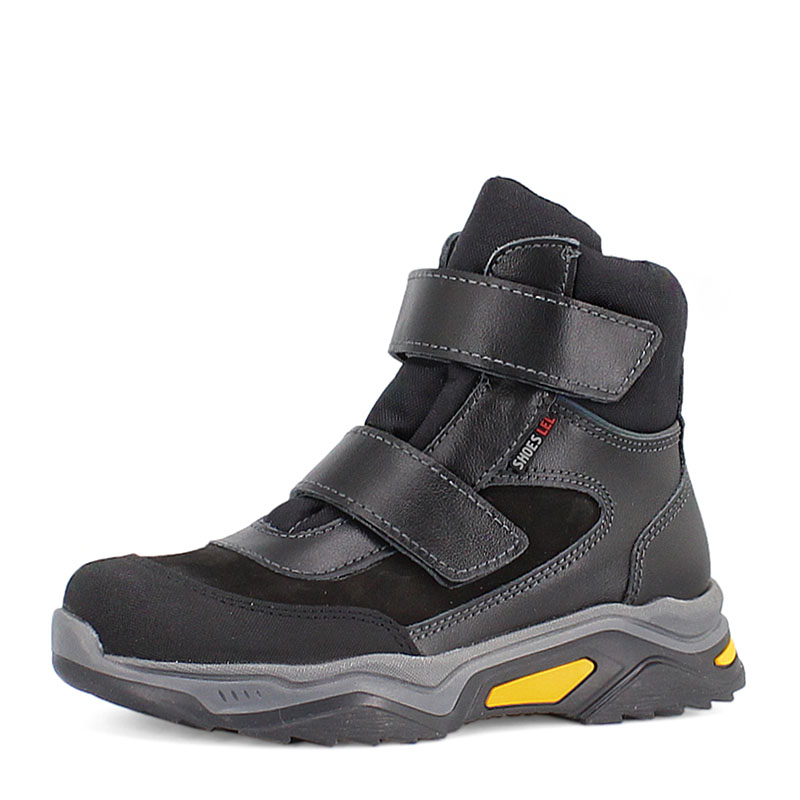 Ботинки нат.мех, артикул 1936, цвет черный купить в интернет-магазине Shoeslel с доставкой по России