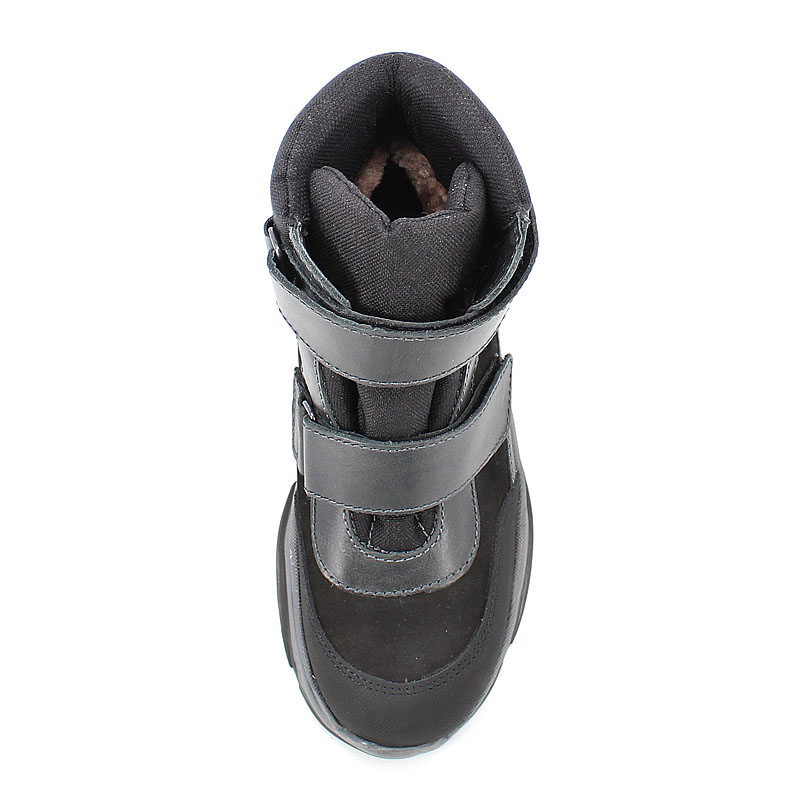 Ботинки нат.мех, артикул 1936, цвет черный купить в интернет-магазине Shoeslel с доставкой по России