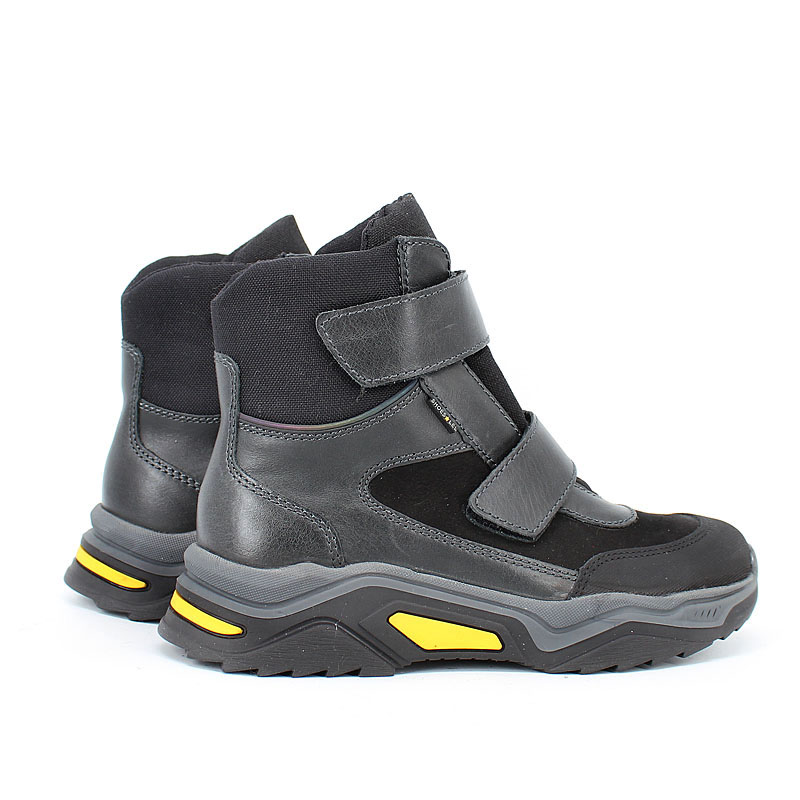 Ботинки нат.мех, артикул 1936, цвет черный купить в интернет-магазине Shoeslel с доставкой по России