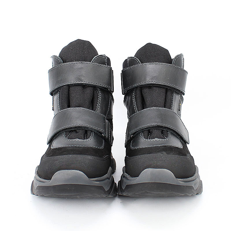 Ботинки нат.мех, артикул 1936, цвет черный купить в интернет-магазине Shoeslel с доставкой по России